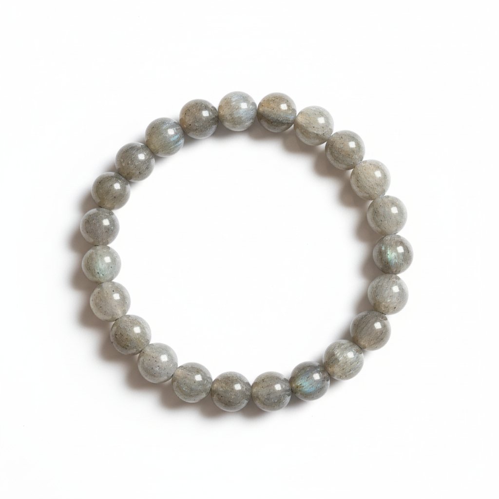 Labradorite pulseira de proteção e desenvolvimento espiritual