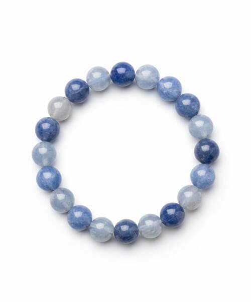 Pulseira de Quartzo Azul