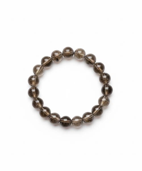 Quartzo Fumado, pulseira da estabilidade