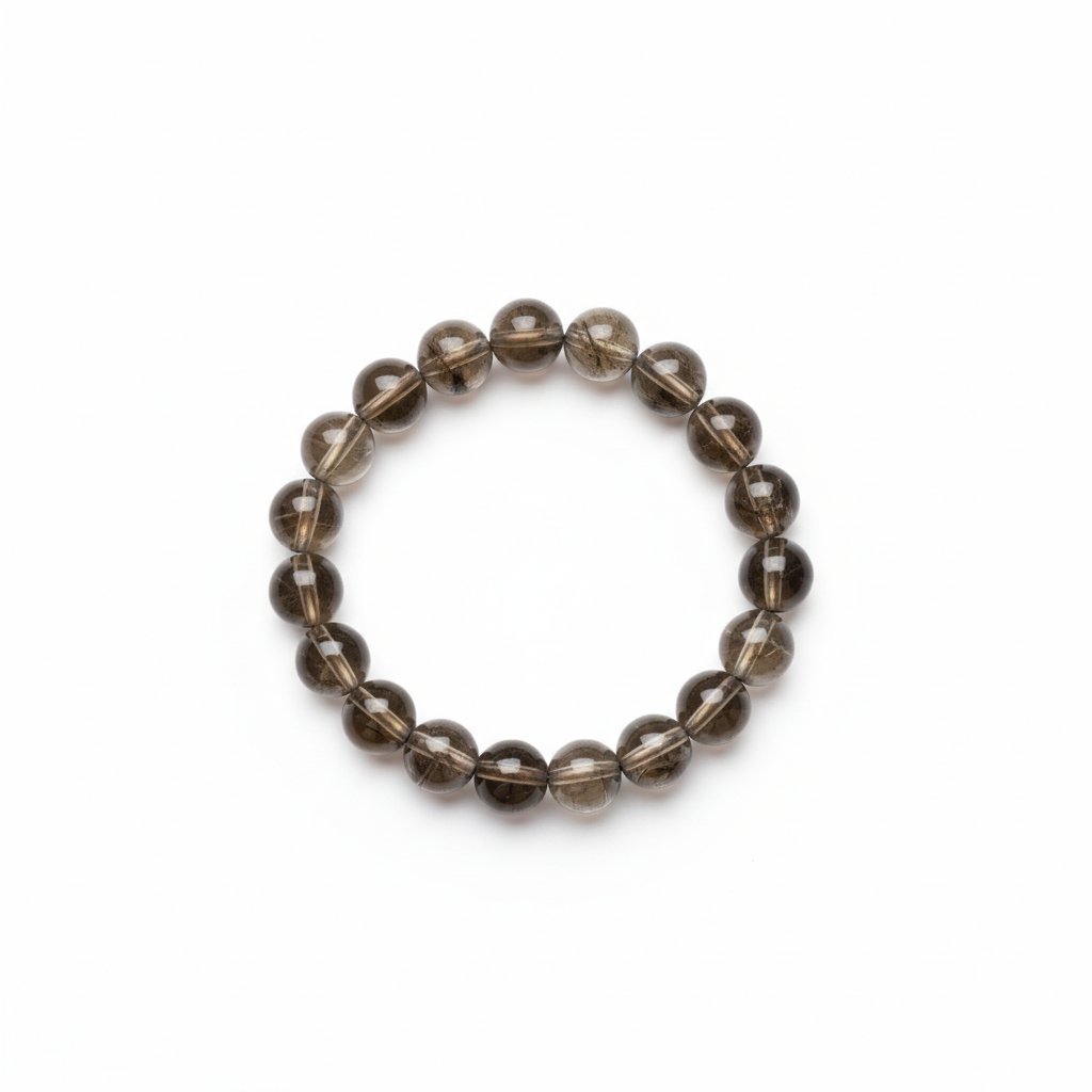 Quartzo Fumado, pulseira da estabilidade