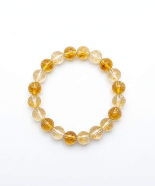 Citrino pulseira da prosperidade