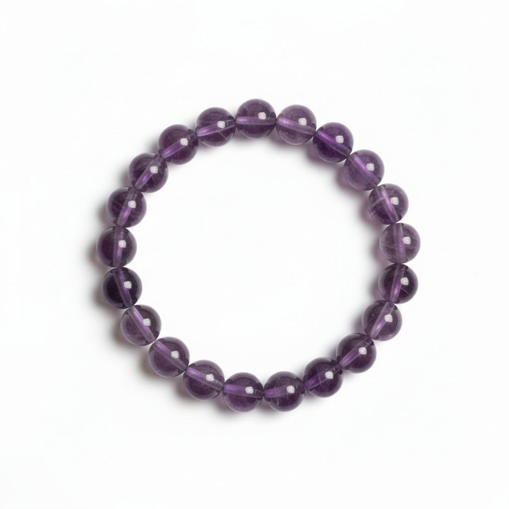 Pulseira de Ametista - conexão espiritual