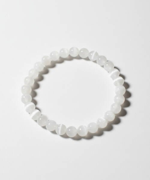 Selenita pulseira de limpeza energética 6mm