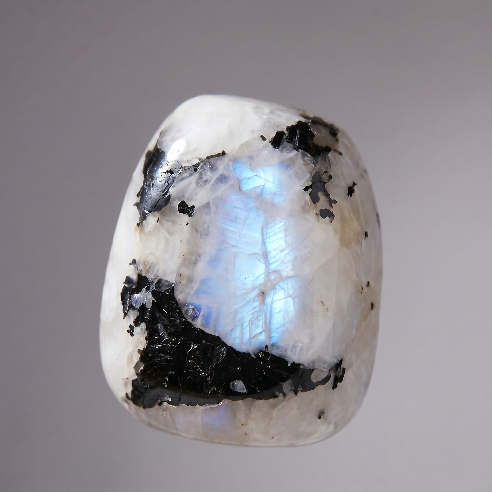 Pedra da Lua com Turmalina
